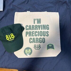 New 818 Tequila Hat Green COMES WITH 818 Tote bag